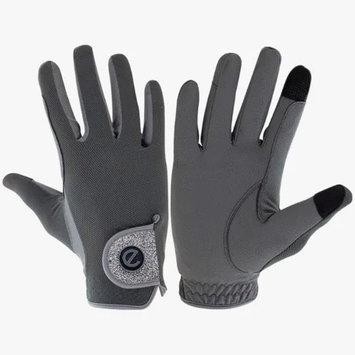 Vista 24 de eGlove - EQUEST GripPro X-LITE Guantes de equitación - Ligeros, transpirables, Material antideslizante - Parte trasera de malla cómoda - Guantes