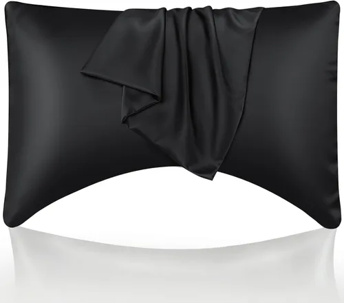 Vista 71 de WishSmile Juego de 2 fundas de almohada estándar refrescantes, transpirables, frescas, sedosas, suaves, de rayón derivado de tela de bambú