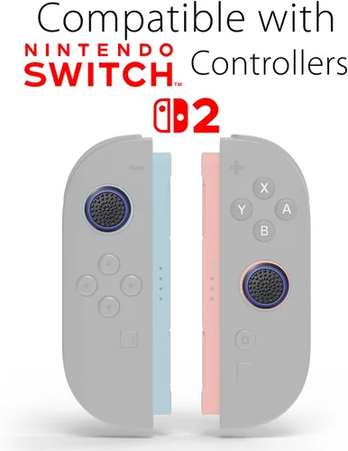 Vista 7 de Fosmon [Juego de 4] palanca de control analógica, joystick, rendimiento del controlador, agarre para pulgar para PS4 PS3 Xbox ONE Xbox ONE S