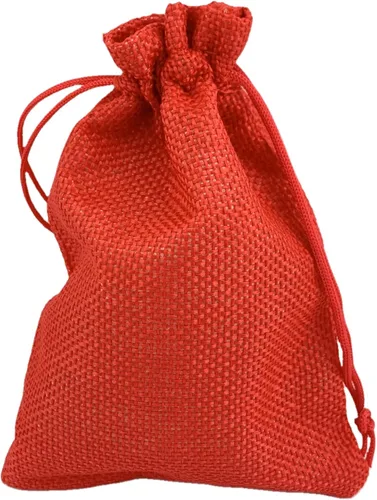 Vista 64 de Palmhomee Paquete de 20 bolsas de regalo de arpillera con cordón, bolsas de joyería de lino, bolsas de yute de arpillera para joyas de cumpleaños