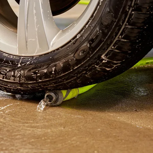 Vista 9 de Flexzilla - Manguera de jardín con mango giratorio, 5/8 pulgadas x 100 pies, manguera de agua ligera para todo tipo de clima, resistente y flexible