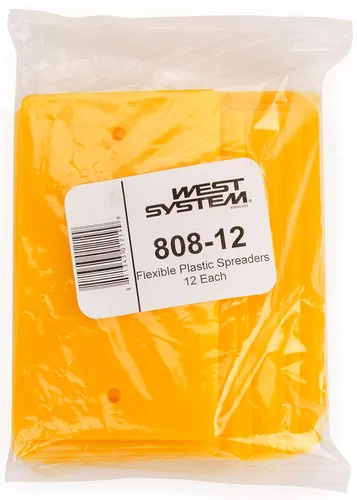 West System Esparcidores de plástico flexibles 808-12 - Paquete de 12