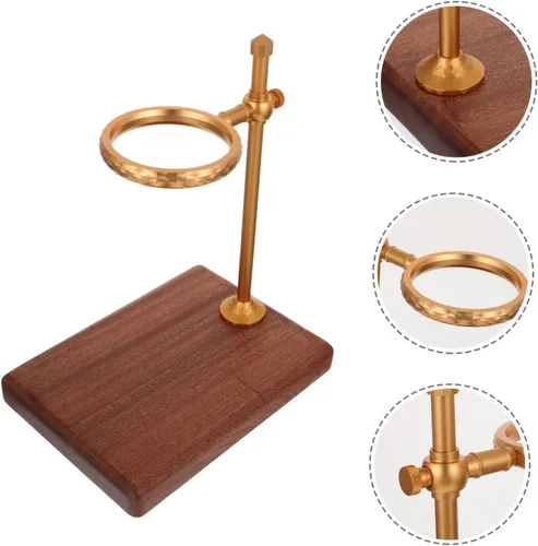 Vista 7 de ARTIBETTER Soporte de café con soporte para filtro de café, cafetera de vertido lento, máquina de café manual, cafetera, cafetera, para el hogar