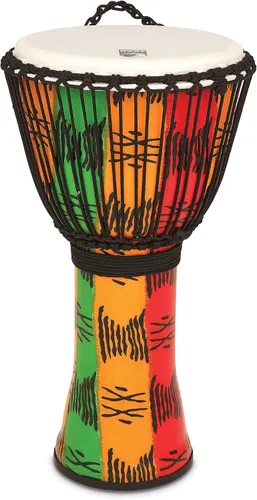 Vista 13 de Freestyle II Cuerda Tuned Djembe - Atardecer africano (9")