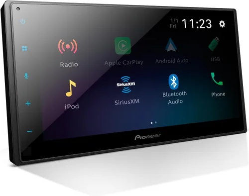 Vista 7 de Pioneer DMH-S110EX Receptor multimedia digital de 7 pulgadas de doble DIN - Bluetooth integrado, integración de smartphone, pantalla táctil, entrada