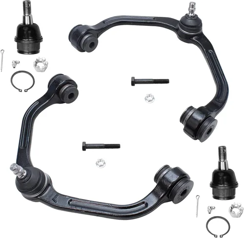 Vista 51 de Detroit Axle - Ejes de eje delantero izquierdo derecho CV + brazos de control delanteros inferiores de repuesto para Ford Focus 2000-2004 - Juego
