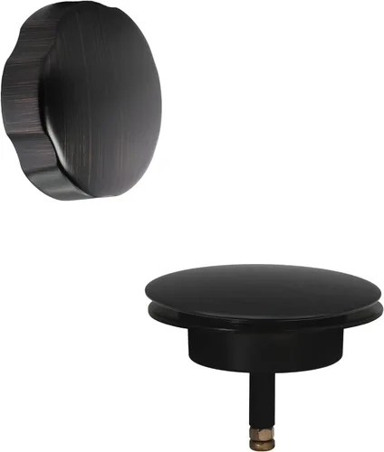 Westbrass A50TE-12A - Moldura de repuesto estándar de 1-1/2 pulgadas para ensamblajes de desagüe de baño de accionamiento por cable, bronce antiguo