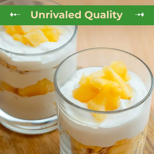 Vista 5 de Trozos de piña secos Sincerely Nuts, increíblemente deliciosos, frescura asombrosa, rebosantes de nutrientes saludables, certificación kosher