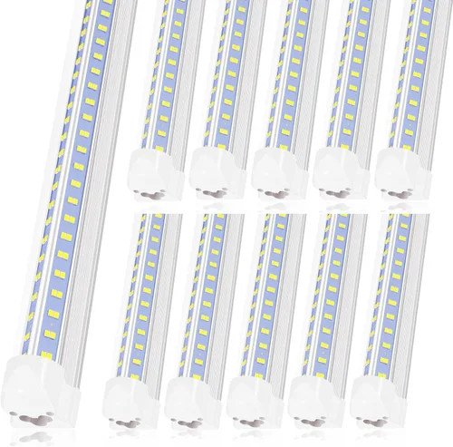 Vista 9 de AQIQUUT Luces LED de Taller, Luz LED de 4 Pies 6500K Luz de Día 50W 7000LM. Iluminación de Taller de 4 Pies con Cubierta Transparente Integrada