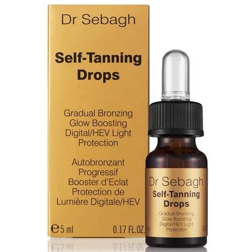 Dr Sebagh Gotas autobronceadoras (0.17 onzas líquidas) – Gotas autobronceadoras personalizables para la cara – Gotas de bronceado facial sin rayas y