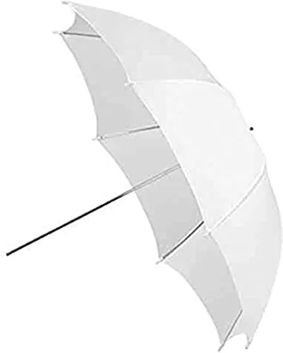 Fotodiox Paraguas de estudio de grado premium, 33 pulgadas, blanco neutro translúcido