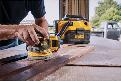 Vista 14 de DEWALT Kit de lijadora orbital aleatoria de 20 V MAX (DCW210P1)