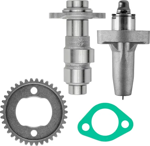 Vista 7 de Caltric Árbol de levas con ajustador y kit de cadena compatible con Honda Fourtrax 300 TRX300FW 4x4 1991-2000