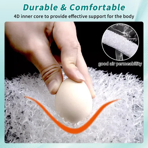 Vista 6 de Cojín de apoyo lateral para silla de ruedas, protectores laterales para silla de ruedas, almohada de cuña de estabilidad multifuncional para mayor