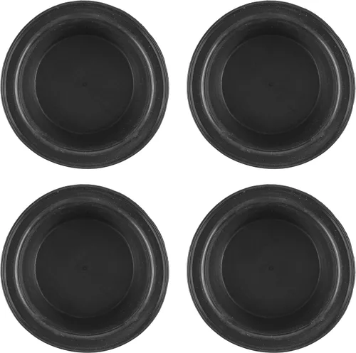 Vista 4 de Caltric 4 tapas centrales de rueda compatibles con Honda Rancher TRX420F FE FM 4x4 2007 2008 2009 2010-2020 delantera o trasera