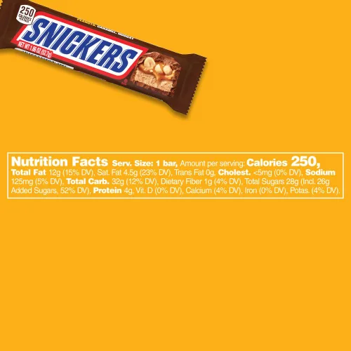 Vista 9 de SNICKERS Individuales 1.86 onzas (paquete de 1)