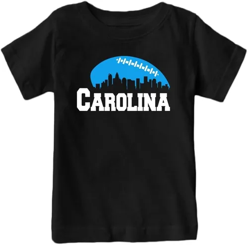 Vista 35 de Xtreme Apparrel Camiseta infantil City Skyline para fanáticos del fútbol americano
