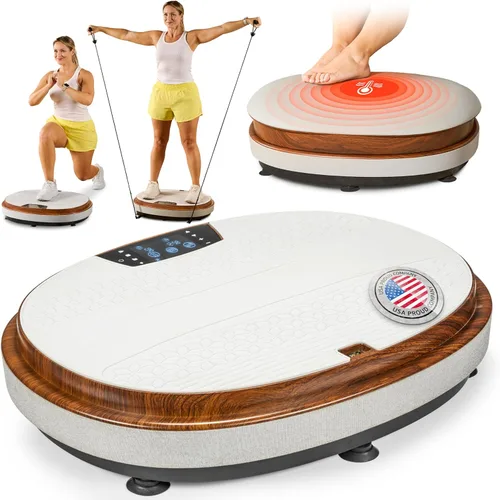 Vista 32 de Lifepro Vibration Plate Machines – Full Body Workout, Recovery & Lymphatic Drainage with 4D Motion, Silent Operation, Joint Support, & Triple Motor