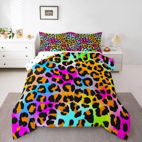 Vista 51 de Feelyou Juego de edredón de la Torre Eiffel, elegante juego de ropa de cama de París, edredón romántico para niños, niñas, niños, adolescentes