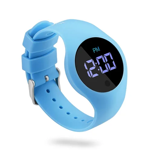 Reloj de entrenamiento para ir al baño con temporizador de cuenta regresiva, reloj recargable y resistente al agua, alarma musical para