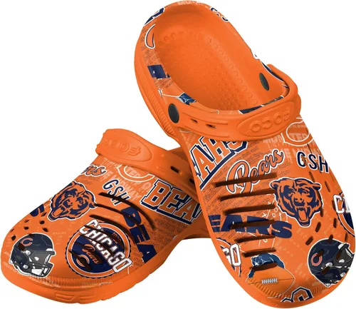 Vista 30 de FOCO Arizona Cardinals NFL Mens Historic Print Clog with Strap
