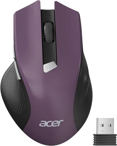 Vista 12 de Acer ratón inalámbrico para portátil, ratón de computadora de 2.4GHz 3 niveles de DPI ajustables, ratones USB inalámbricos de oficina con receptor