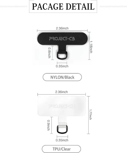 Vista 7 de project-cb Paquete de 2 lengüetas para teléfono, parche universal para teléfono sin adhesivo, pieza de repuesto para teléfono celular