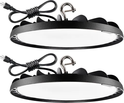 150W Luz LED UFO de Alta Bahía, 20250lm 5000K Luz LED UFO de Alta Bahía para Tienda [Equivalencia 450W MH/HPS] 100-277V IP65 Iluminación Comercial