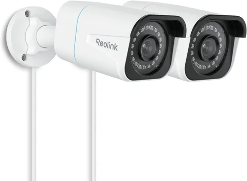 REOLINK Cámara IP PoE de seguridad 4K/8MP, vigilancia exterior en interiores, detección de humanos, vehículos/mascotas, visión nocturna IR de 100