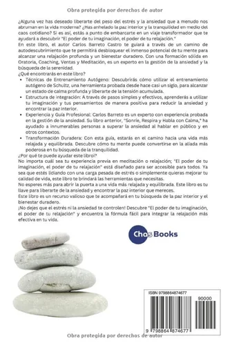 Vista 2 de El poder de tu imaginación, el poder de tu relajación Una guía práctica y fácil para aprender a relajarse (Spanish Edition)