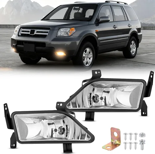 Vista 10 de Nilight Conjunto de luces antiniebla Compatible con 2013 2014 2015 2016 2017 2018 2019 2020 Honda City CRV CRZ Civic Crosstour Ram Promaster Jeep