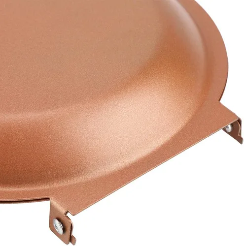 Vista 8 de Aqur202 - Sartén para panqueques, sartén para tortillas, material de hierro, sartén de doble cara para hacer panqueques, Oro