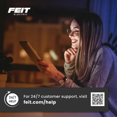 Vista 11 de Feit Electric Bombilla LED A19, equivalente a 100 W, regulable, base E26, CRI 90, 1600 lúmenes, blanco suave de 2700 K, bombilla de uso general