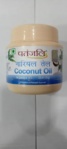 Paquete de 2 aceite para el cabello de coco patanjali de 6.8 fl oz cada uno (total de 13.5 fl oz)