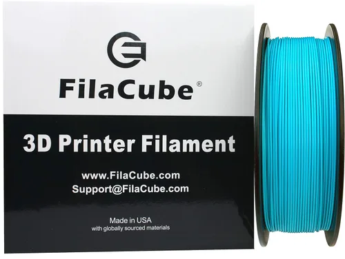Vista 16 de Filamento PLA negro 1.75 - FilaCube PLA 2 1.75mm Suministro de plástico para impresora 3D compatible con impresión FDM Ender monoprice prusa cr 10