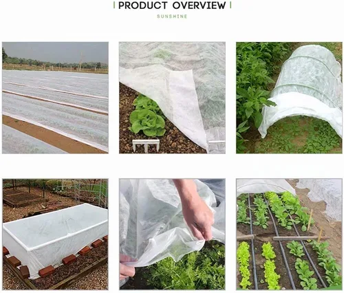 Vista 4 de Agfabric Cubiertas para Plantas Protección contra Heladas 5'x25' 0.55oz Mantas contra Heladas para Plantas Cubiertas de Protección contra Heladas