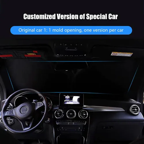 Vista 5 de Protector solar para Mazda CX-3 DK CX3 2014-2022 CX 3, protector solar de automóvil para parabrisas, parabrisas, accesorios de coche