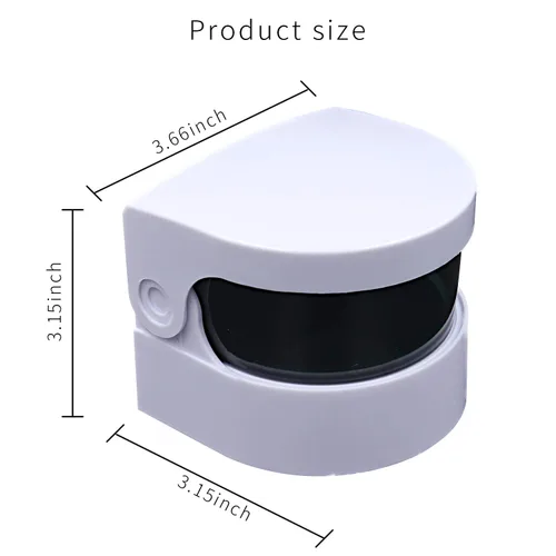 Vista 2 de Limpiador sónico - Limpiador de dentaduras postizas Premium Joyería monedas máquina de limpieza