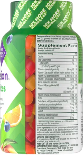 Vista 3 de Vitafusion Gomitas de vitaminas para adultos, 120