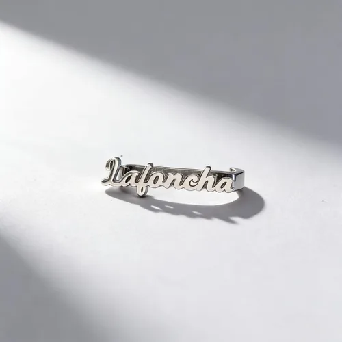 Vista 7 de Custom Engraved Various Font Styles Metal Watch Buckle - Personalized Name Stainless Steel Clasp, Adjustable Smartwatch Accessory, Compatible with