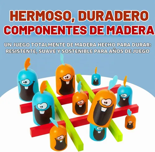 Vista 4 de Juego de mesa Blue Orange Gobblet Gobblers (versión español)