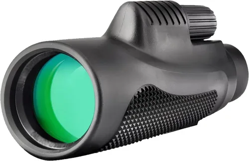 Telescope Monocular with Night Vision,12X50 Super Telephoto Zoom,Eyepiece with Smartphone Holder Prism for Adults Gifts Bird Watching Hunting Camping