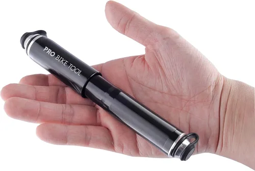 Vista 4 de Pro Bike Tool Mini Bike Pump - Compact and Portable Bicycle Tire Pump for Fast Inflation - Compatible with Presta and Schrader Valves - Lightweight
