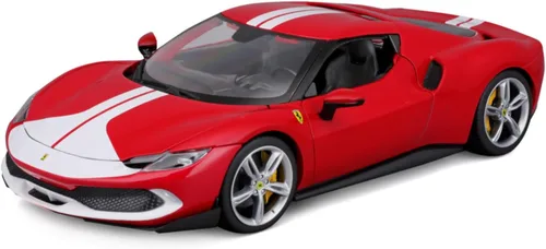 Maisto 1:18 Race & Play Ferrari 296 GTB Assetto Fiorano Rojo