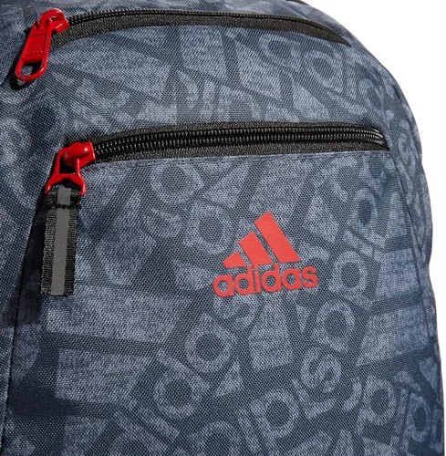 Vista 7 de adidas Mochila Foundation 6 Adi Collage Jersey Onix-greyBlackVivid Red talla única Mochila Foundation 6