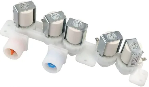 Vista 2 de Válvula de entrada de agua compatible para modelos de lavadora LG WT7600HKA, WT7600HWA, WT1701CV, WT5480CW, WT1701CW, WT5680HWA, WT6001HV