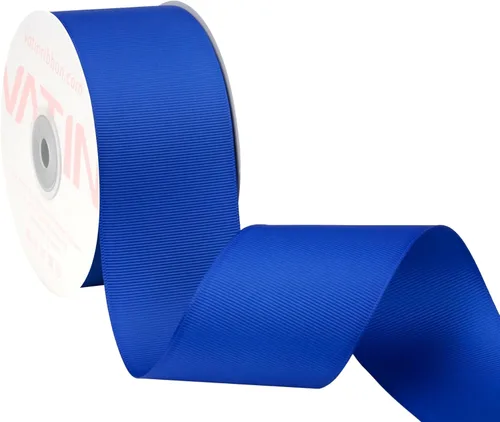 Vista 66 de VATIN Cinta de Grogrén Negra, 1-1/2" x 50 Yardas Continuas, Cinta de Grogrén de Poliéster Negra, Usar para Lazos de Bricolaje, Accesorios