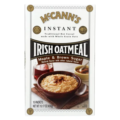Vista 11 de McCANN'S - Avena irlandesa instantánea, manzana y canela, cajas de 12.3 onzas (paquete de 6)