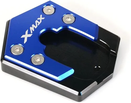 Vista 7 de SCUUBE Para Yamaha Xmax 300 125 250 XMAX300 XMAX125 XMAX250 2017-2020 Placa de soporte lateral de pie de motocicleta Placa de ampliación Placa