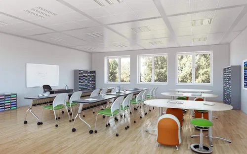 Vista 2 de Safco Products Zenergy - Silla para ejercicios de estabilidad